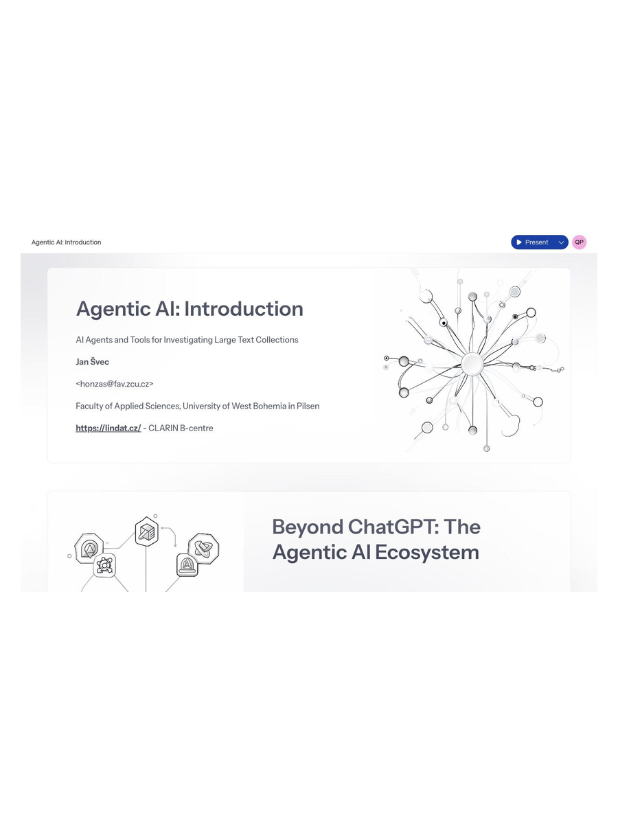 Portrait preview of the Agentic AI Introduction slides
