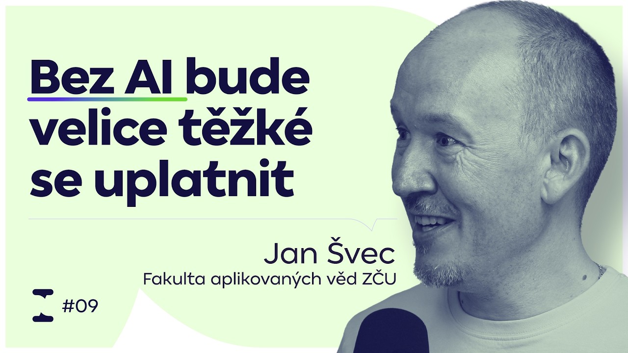 Video thumbnail for the Naučíme AI podcast with Jan Švec